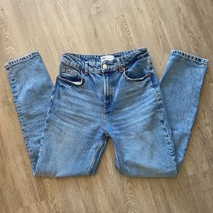 Zara straight leg jeans